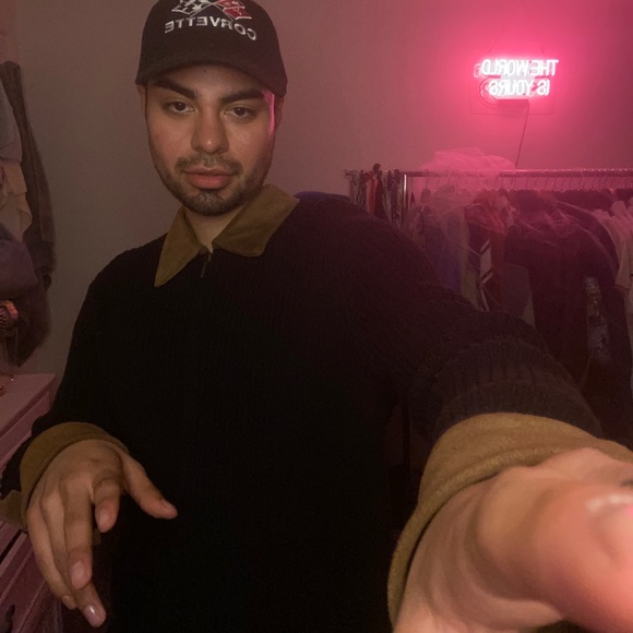 Vintage zip up shirt - Picture 3 of 4